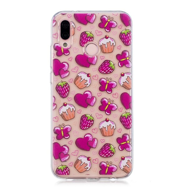 Huawei P20 Lite Clear Case Love Cakes
