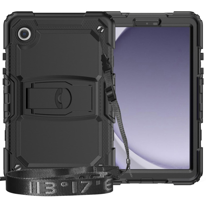 Coque Samsung Galaxy Tab A9 Support avec Sangle d'Épaule