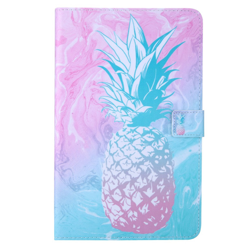 Samsung Galaxy Tab A11 Plus / A9 Plus suojakuori ananas vaaleanpunainen sininen