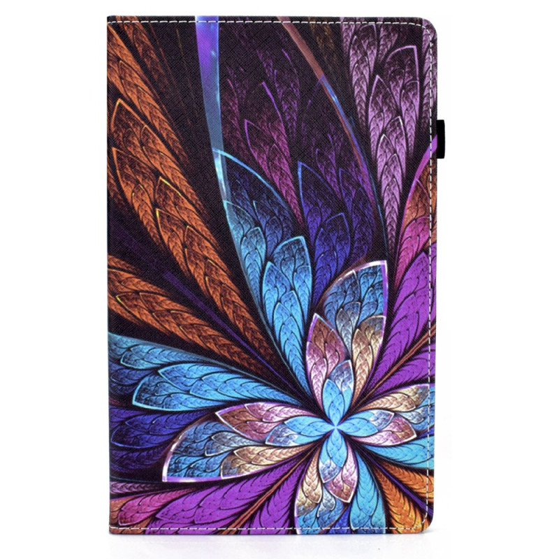 Suojakuori Samsung Galaxy Tab A11 Plus / A9 Plus Kukka värillinen