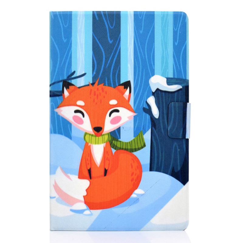 Samsung Galaxy Tab A11 Plus / A9 Plus suojakuori Snow Fox