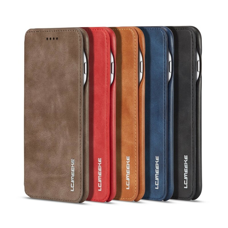 Flip Cover iPhone 6/6S LC.IMEEKE Nahka Effect