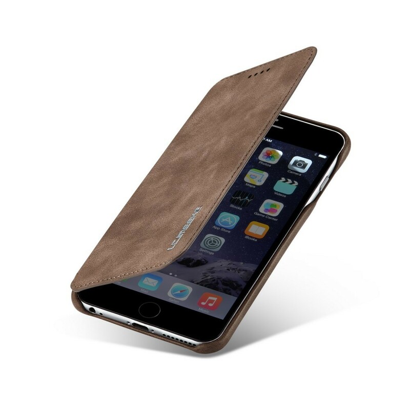 Flip Cover iPhone 6/6S LC.IMEEKE Nahka Effect Flip Cover iPhone 6/6S LC.IMEEKE Nahka Effect