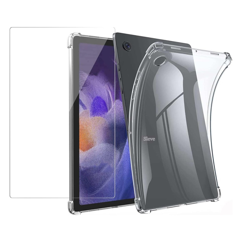 Samsung Galaxy Tab A9 Plus suojakuori
 karkaistulla lasisuojalla varustja
ulla suojasuojakuori
lla