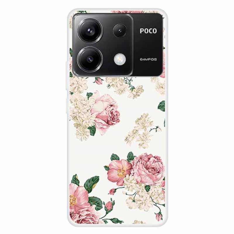 Xiaomi Redmi Note 13 Pro 5G / Poco X6 5G Suojakuori
 Liberty Flowers Liberty kukkia