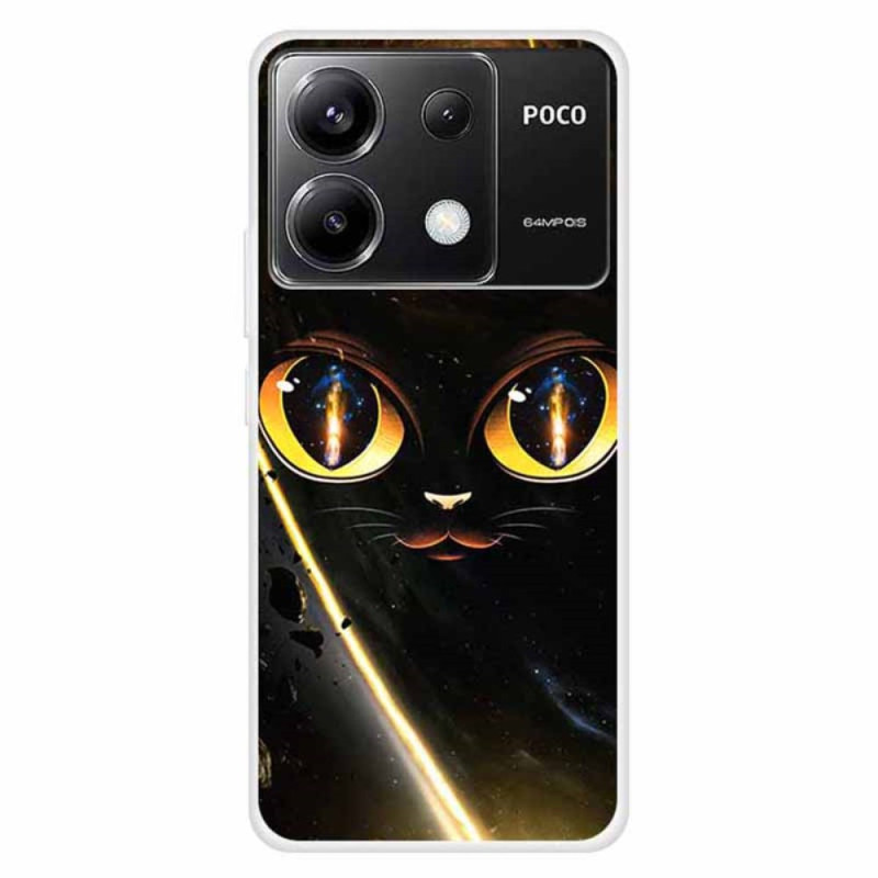 Xiaomi Redmi Note 13 Pro 5G / Poco X6 5G Suojakuori
 Cat Eyes Kissa silmät