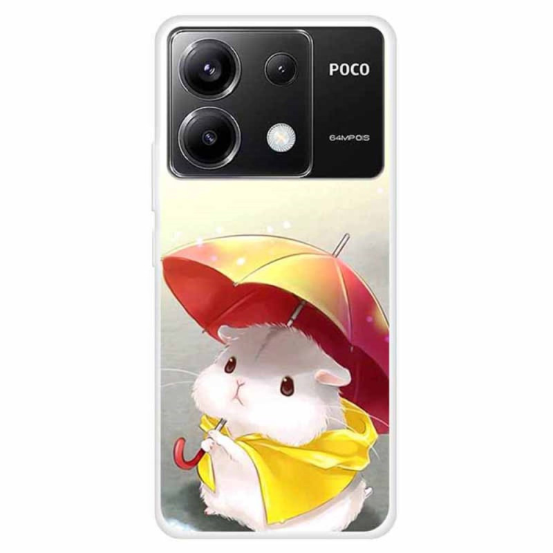 Xiaomi Redmi Note 13 Pro 5G / Poco X6 5G sateenvarjo orava suojakotelo
