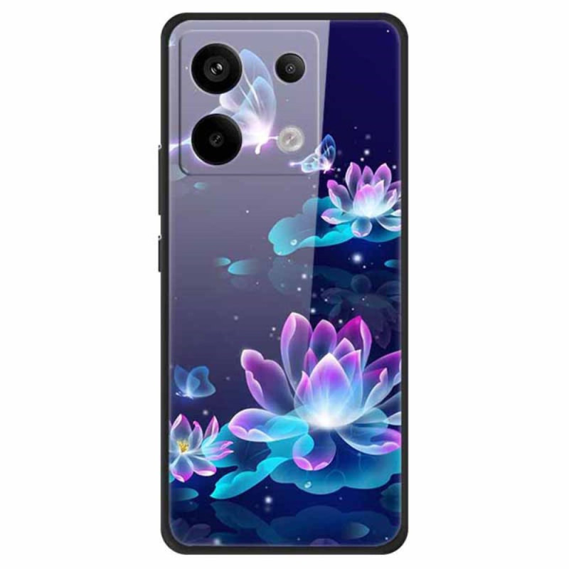 Xiaomi Redmi Note 13 Pro 5G / Poco X6 5G Hardcover Lotus Lasi Suojakuori
