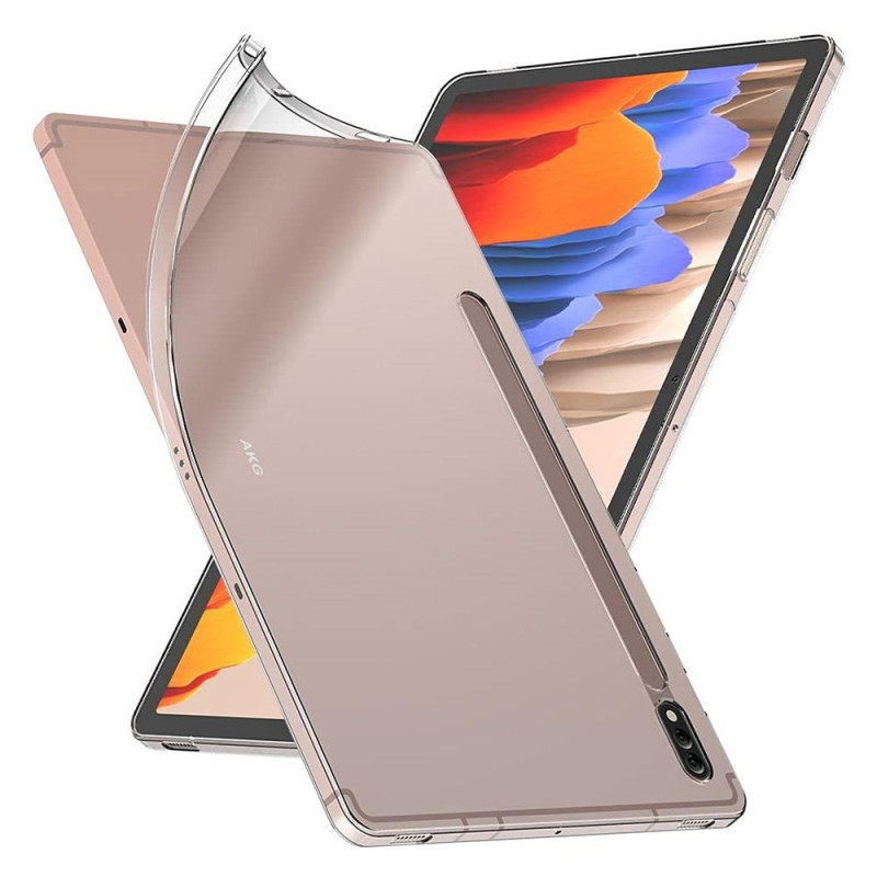 Samsung Galaxy Tab S8 / S7 Ultra-Thin läpinäkyvä suojus Stylus Aukko