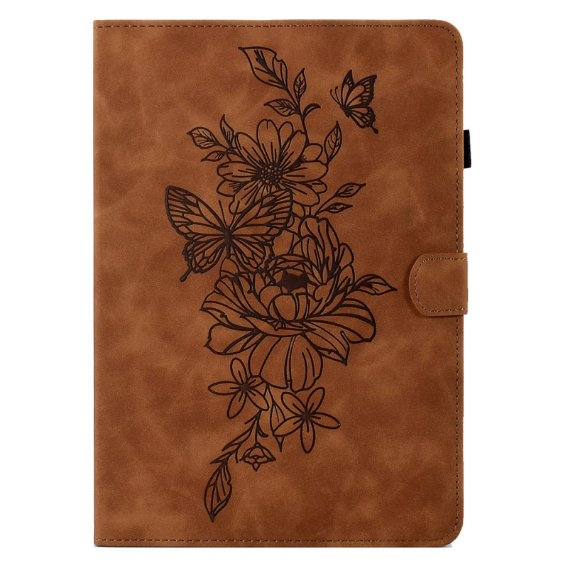 Samsung Galaxy Tab S8 / S7 Suojakuori
 Kukkia ja perhosia kuvioitu