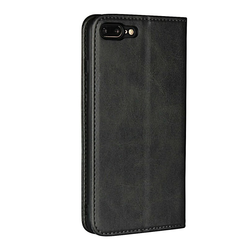 Flip Cover iPhone 8 Plus / 7 Plus Premium keinonahkainen ompeleet