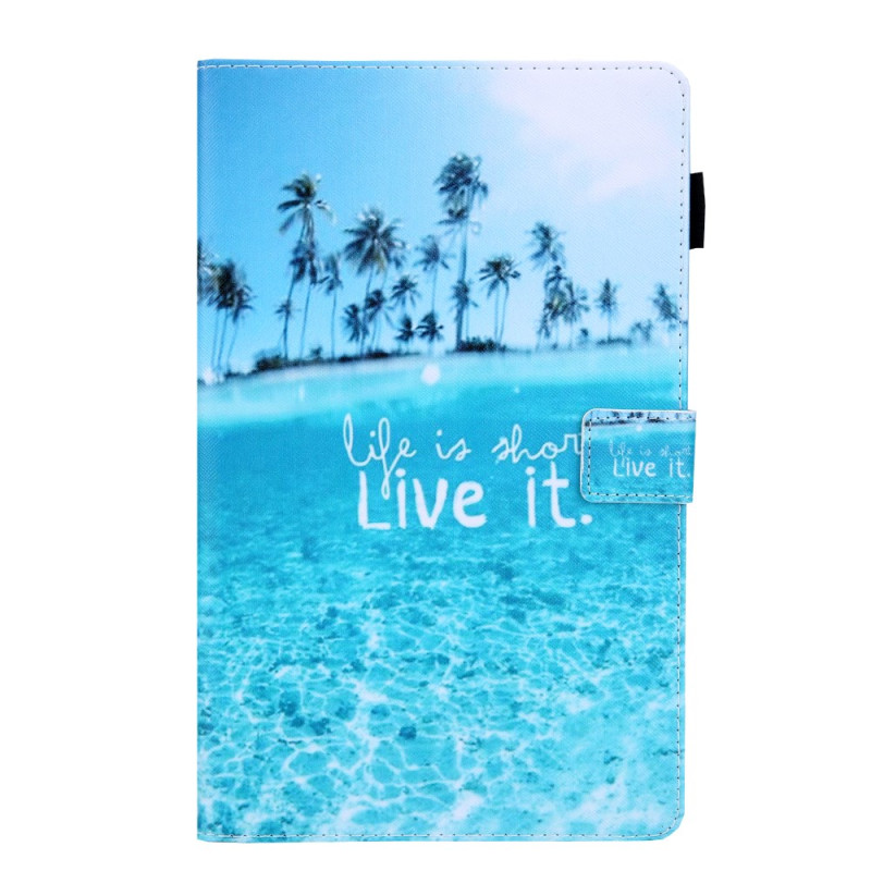 Samsung Galaxy Tab A 10.1 (2019) Beach Live It -rannekkeen suojakuori
