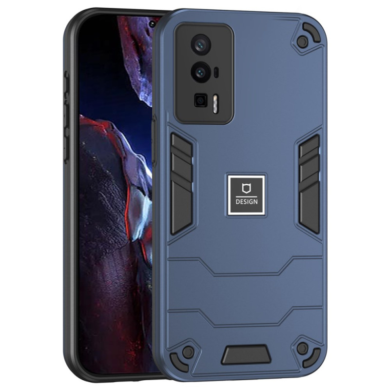 Poco F5 Pro Hybrid Metal Effect suojakuori
