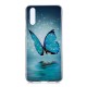 Huawei P20 Butterfly Case Sininen fluoresoiva