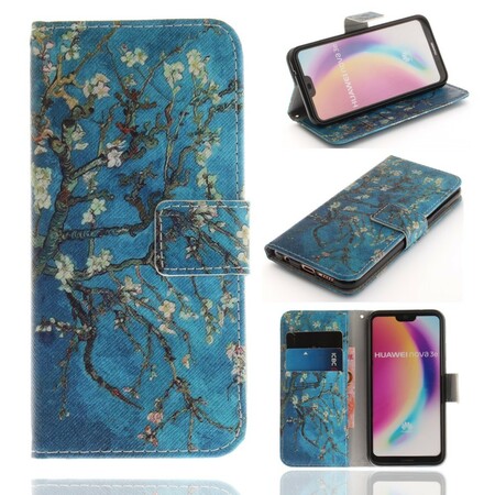 Huawei P20 Lite Premium Flower Tree Case