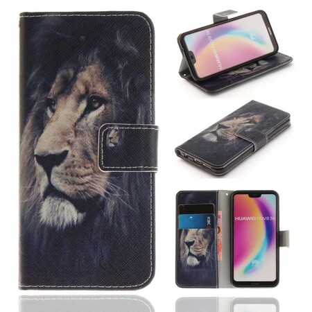 Huawei P20 Lite Dreaming Lion Case