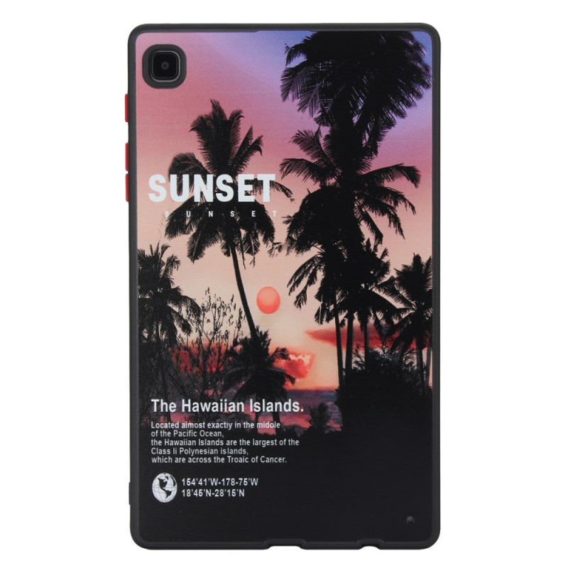 Samsung Galaxy Tab A7 Lite Sunset Suojakuori
