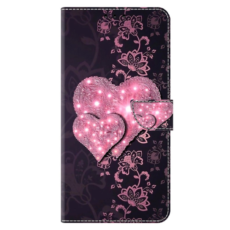 Xiaomi Redmi Note 13 5G Lace Hearts Suojakuori
