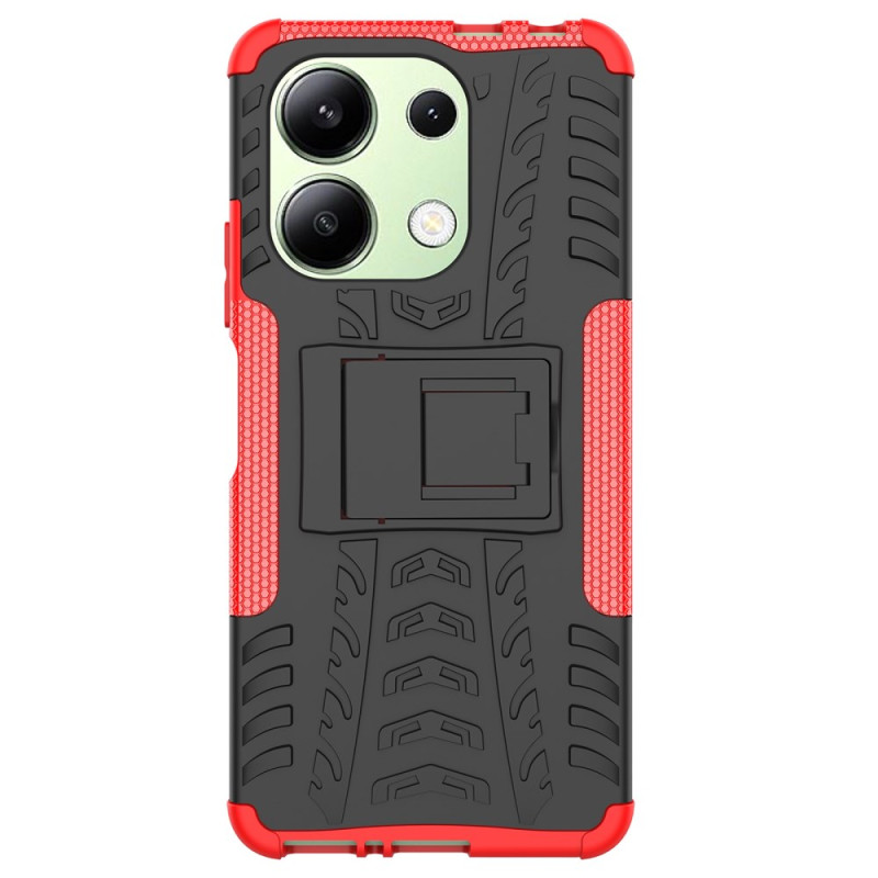 Xiaomi Redmi Note 13 4G Renkaiden tekstuuri suojakuori
jalustalla
