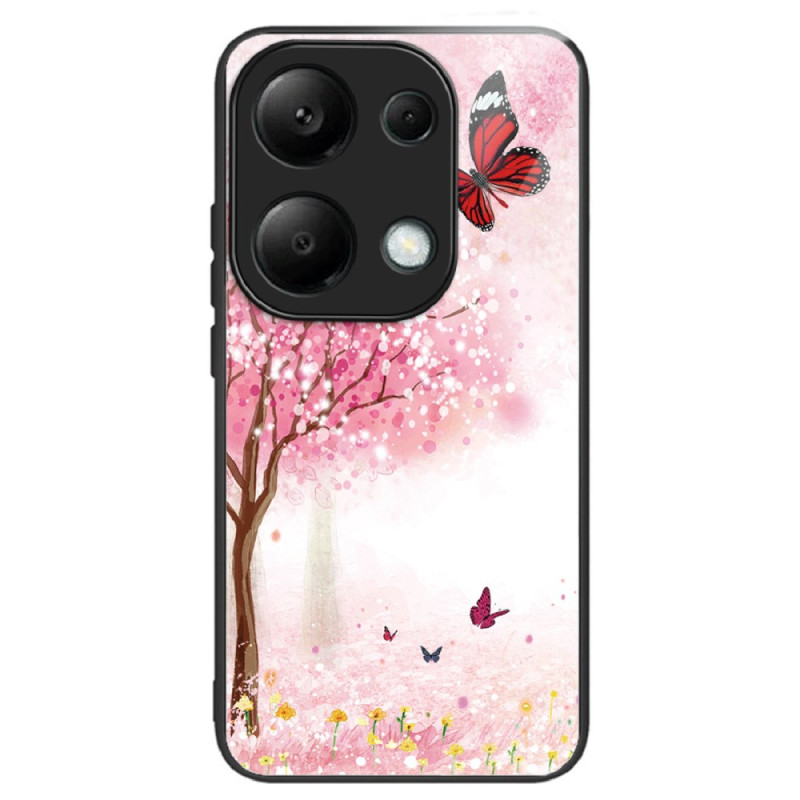 Xiaomi Redmi Note 13 Pro 4G / Poco M6 Pro 4G Kova kansi Cherry Blossom Suojakuori
