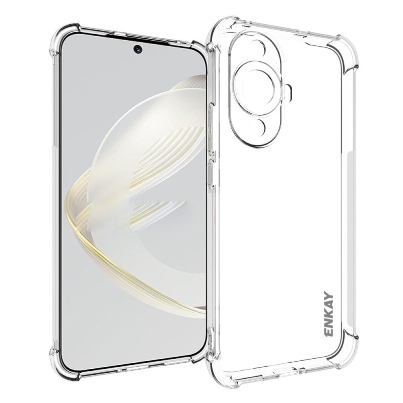 Huawei Nova 12S läpinäkyvä suojakuori
 ENKAY vahvistetut kulmat