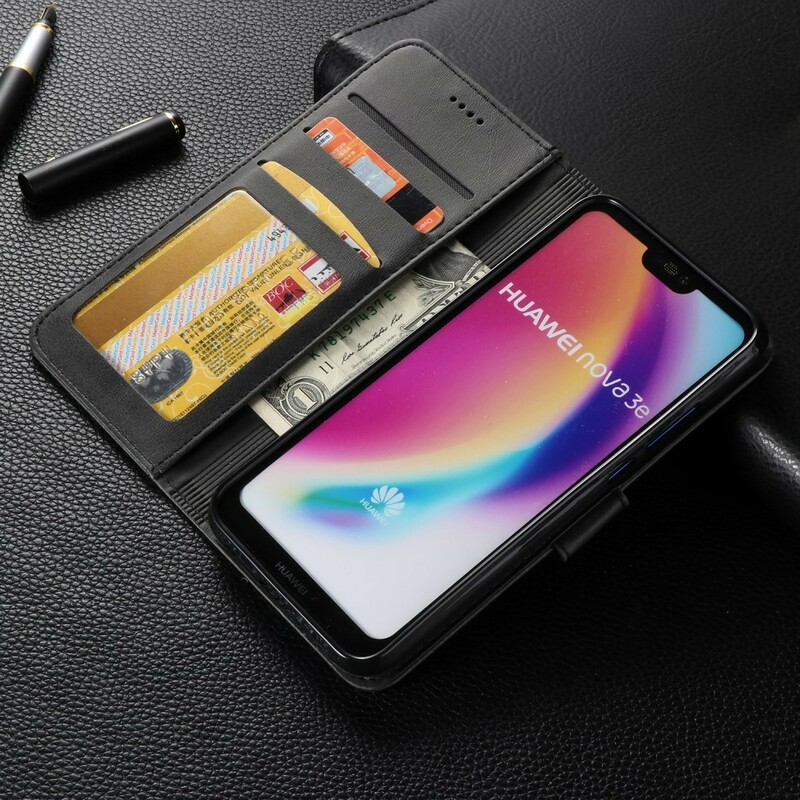 Huawei P20 Lite Case LC.IMEEKE Nahka vaikutus