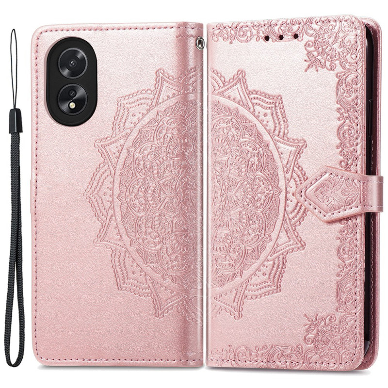 Oppo A38 / A18 Mandala Barokki Mandala Barokki kantolenkki Suojakuori