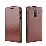 Samsung Galaxy A6 Plus kokoontaitettava nahkakotelo Samsung Galaxy A6 Plus kokoontaitettava nahkakotelo