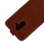 Samsung Galaxy A6 Plus kokoontaitettava nahkakotelo Samsung Galaxy A6 Plus kokoontaitettava nahkakotelo