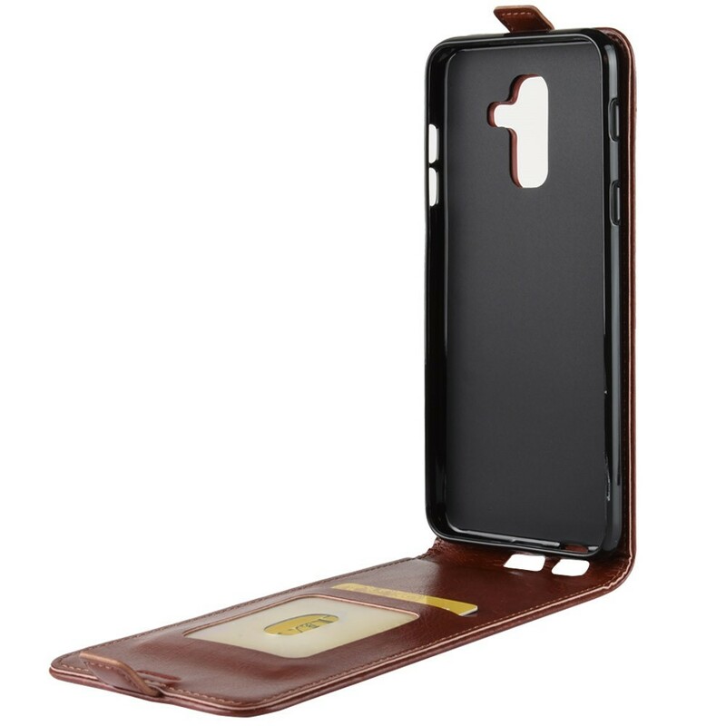 Samsung Galaxy A6 Plus kokoontaitettava nahkakotelo Samsung Galaxy A6 Plus kokoontaitettava nahkakotelo