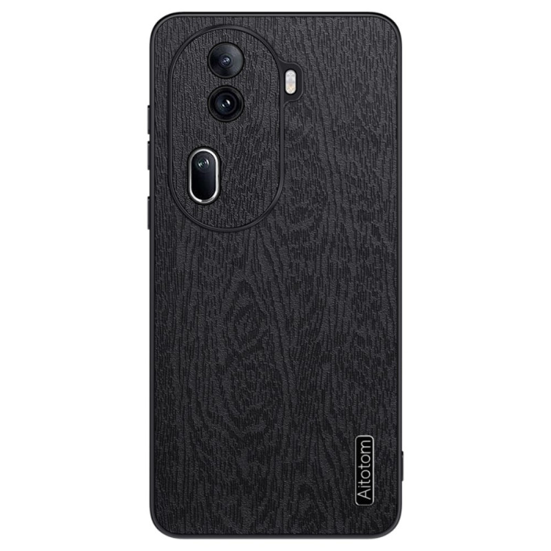 Oppo Reno 11 Pro 5G Wood Effect keinonahkainen suojakuori
