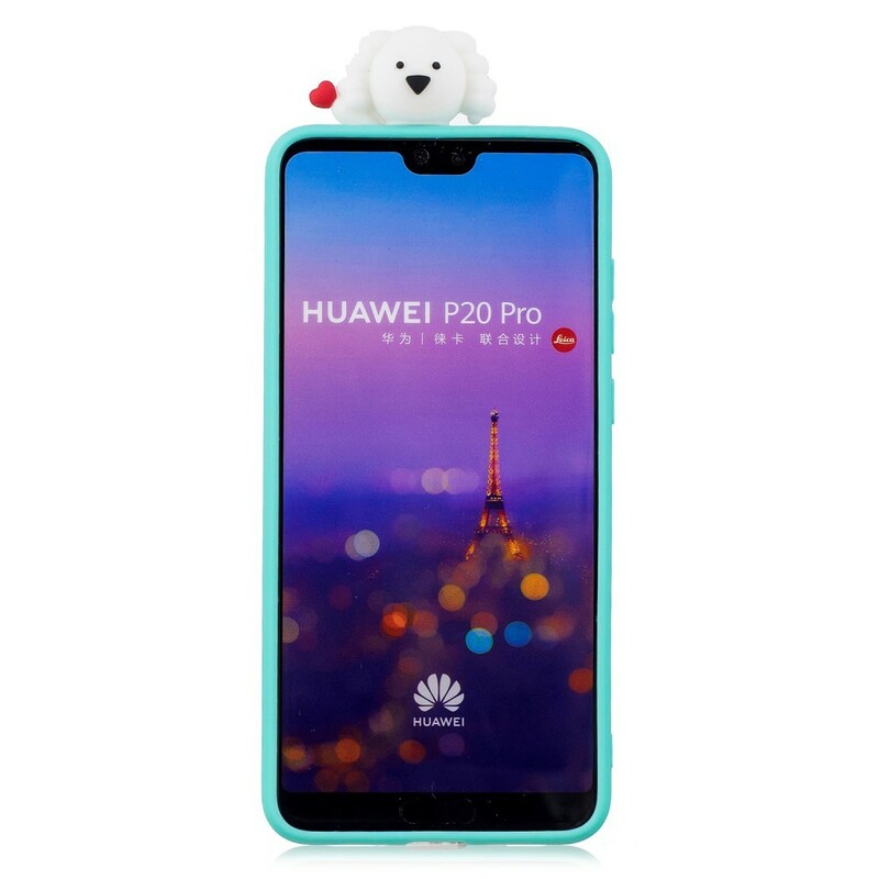 Huawei P20 Pro 3D Case Koira pilvissä