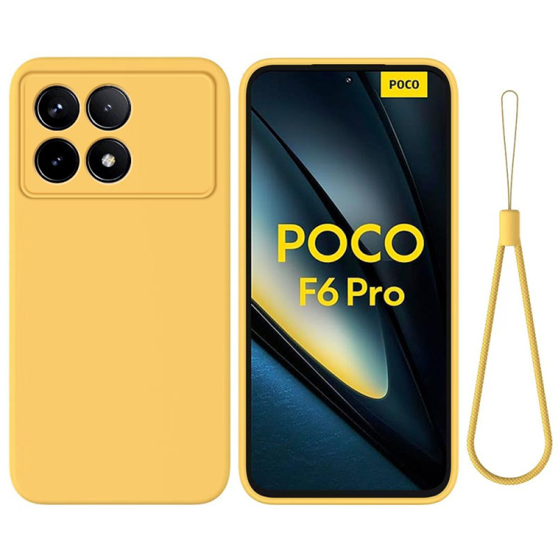 Poco F6 Pro silikonihihna suojakuori
