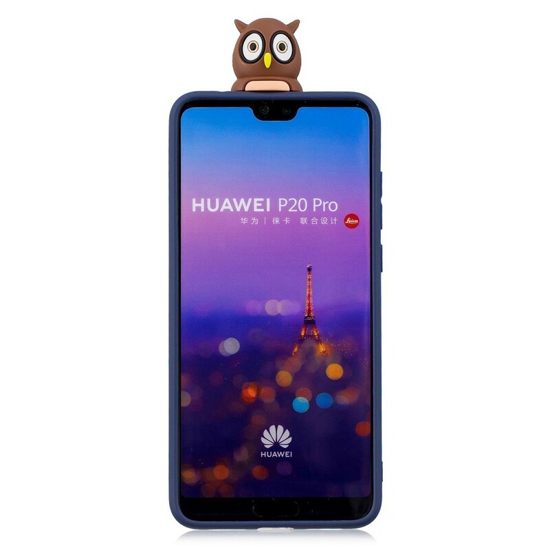 Huawei P20 Pro 3D Case Paha pöllö Fun