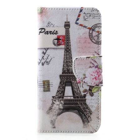Samsung Galaxy A6 Eiffel-torni Retro Case