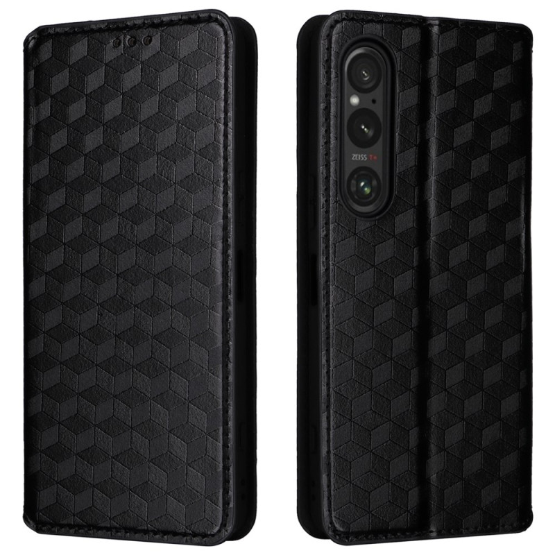 Flip Cover Sony Xperia 1 VI 3D timanttikuviointi