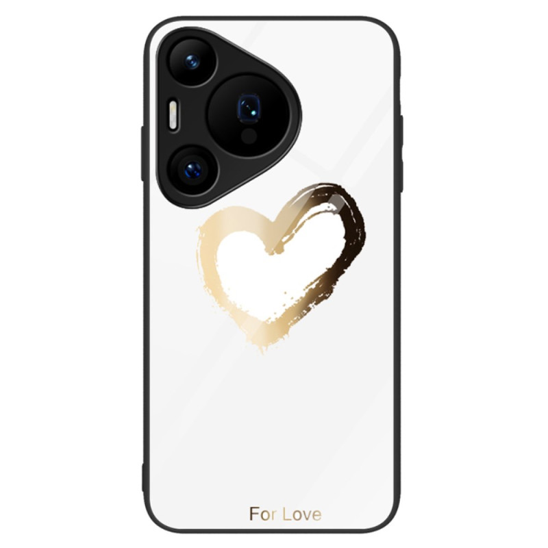 Huawei Pura 70 Pro Gold Heart Suojakuori
