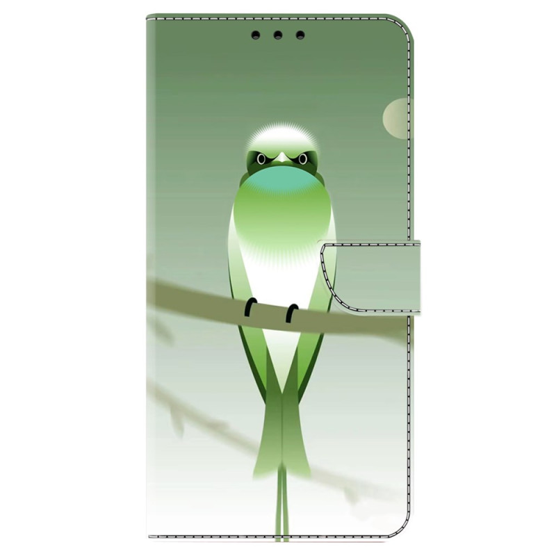 Xiaomi Redmi 13C 4G/5G/Poco C65 vihreä lintu suojakuori
