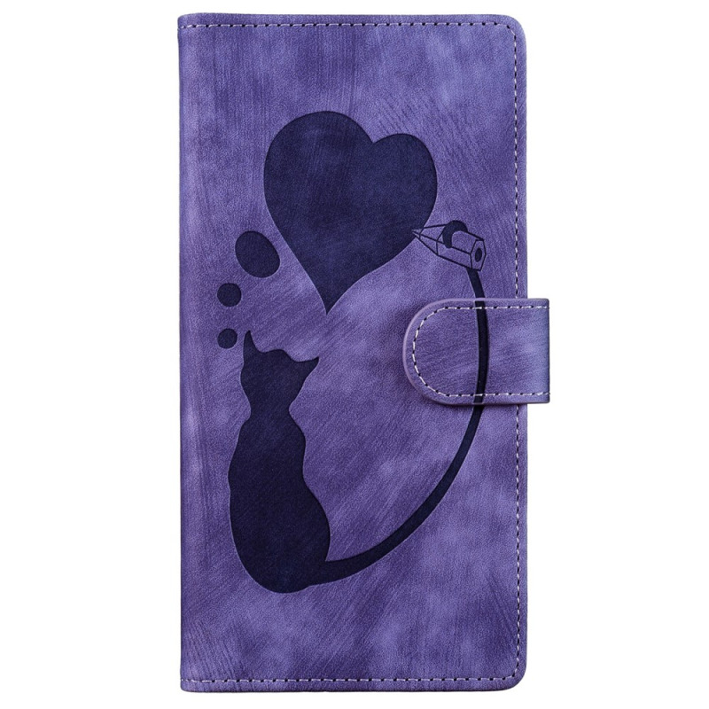 Xiaomi Redmi 13C 4G/5G/Poco C65 Kissa kuvioitu suojakuori