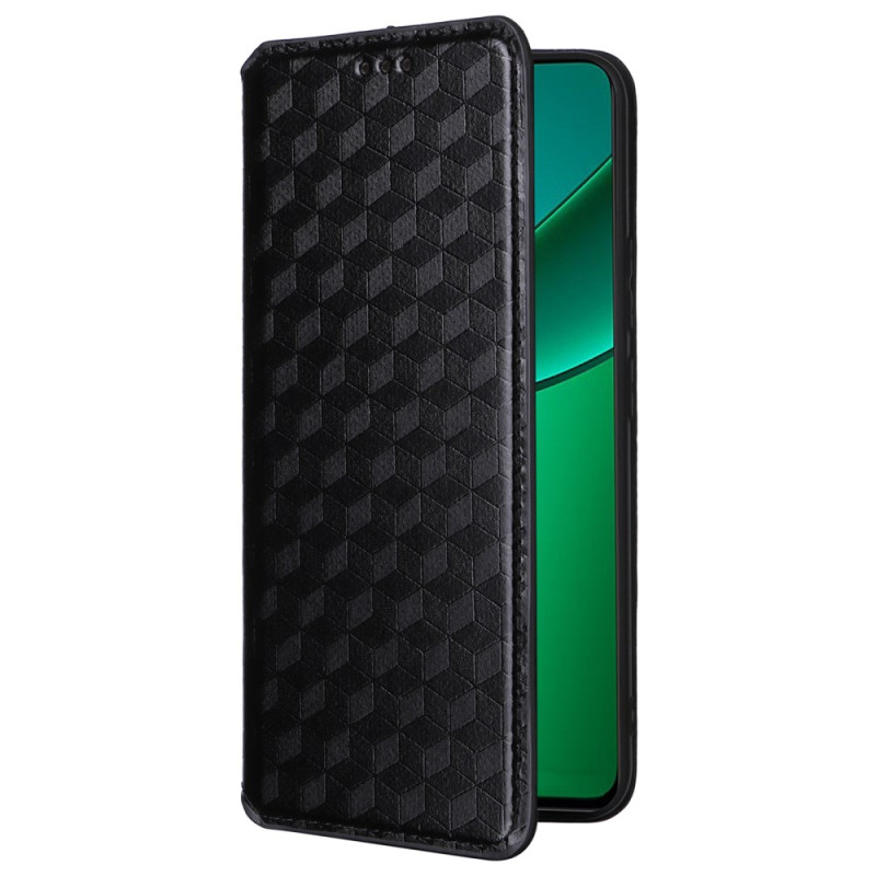 Flip Cover Realme 12 Plus 5G 3D-kuutiot