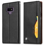 Flip Cover Samsung Galaxy Note 9 keinonahkainen korttikotelo