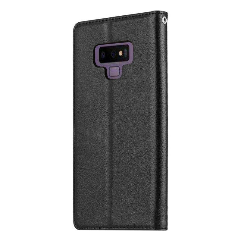 Flip Cover Samsung Galaxy Note 9 keinonahkainen korttikotelo