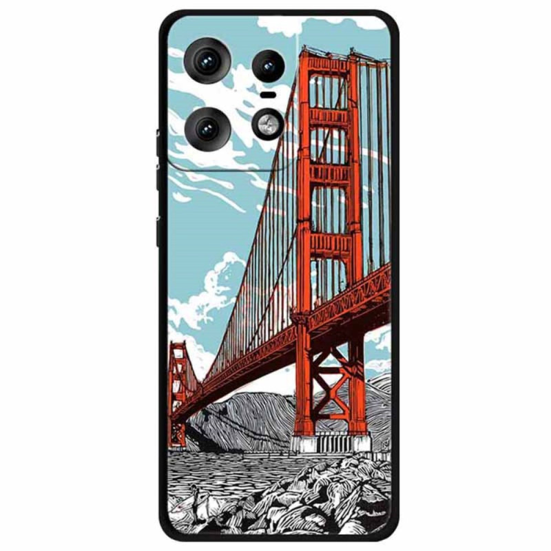 Kansi Motorola Edge 50 Pro Golden Gate Bridge