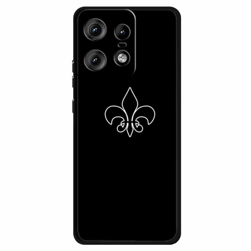 Kansi Motorola Edge 50 Pro Fleur de Lys -malli