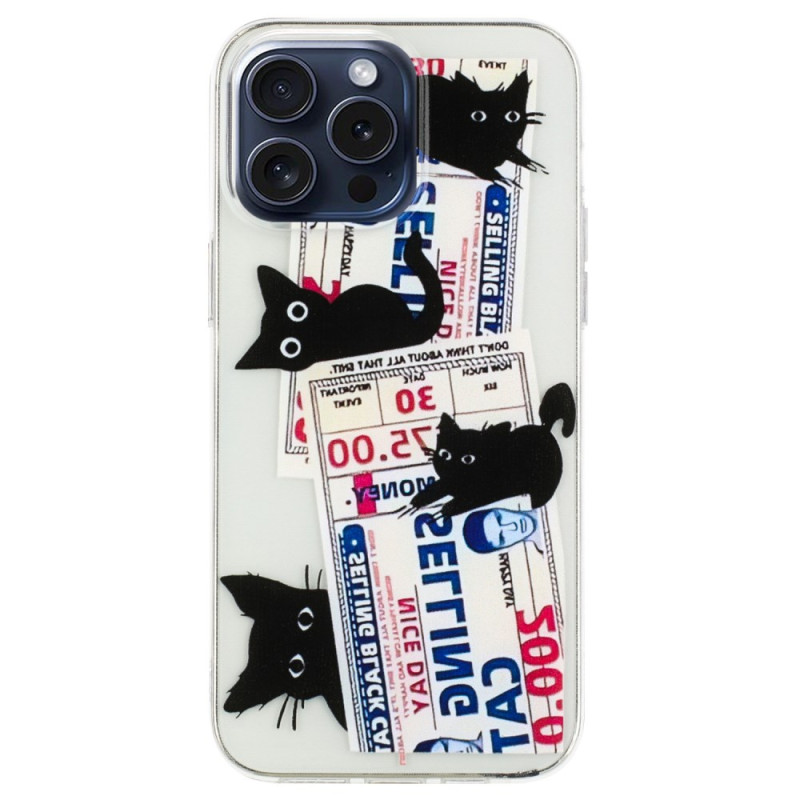 Suojakuori
 iPhone 16 Pro Black Cats