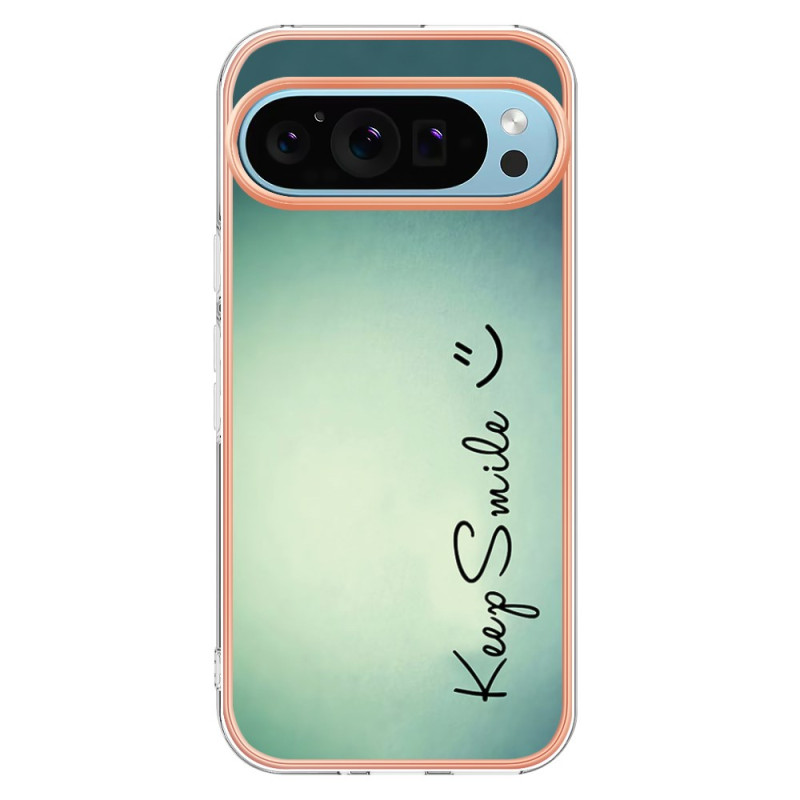 Google Pixel 9 / Pixel 9 Pro Keep Smile Cover -suojaus