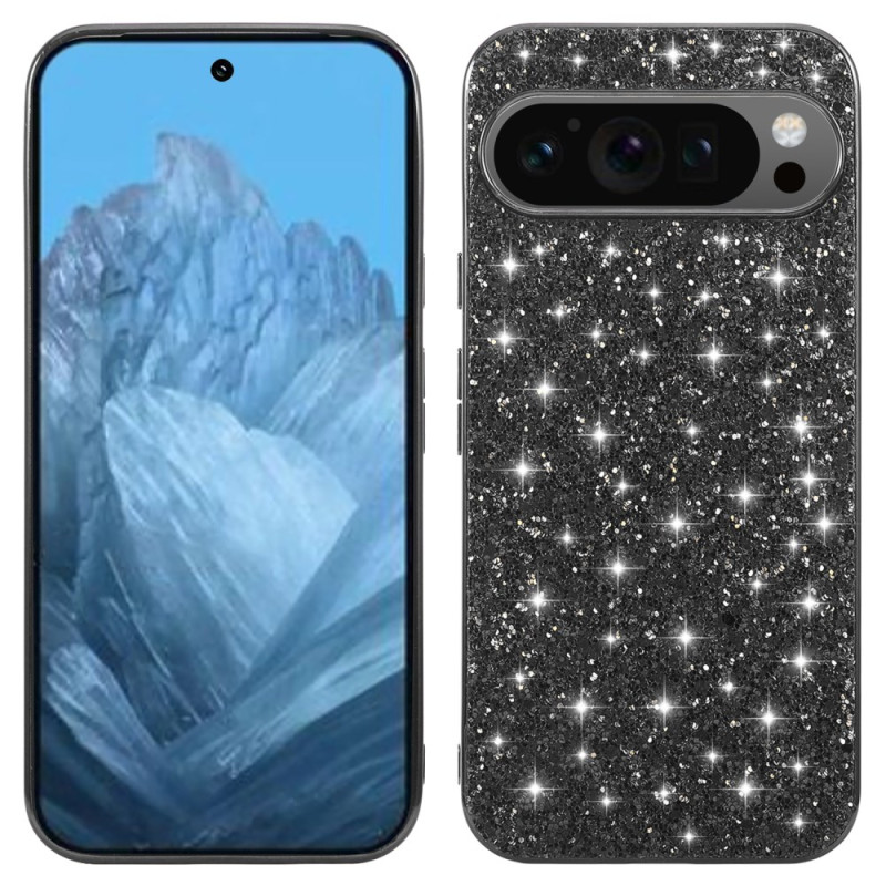 Google Pixel 9 / Pixel 9 Pro Sparkling Cover -kuori