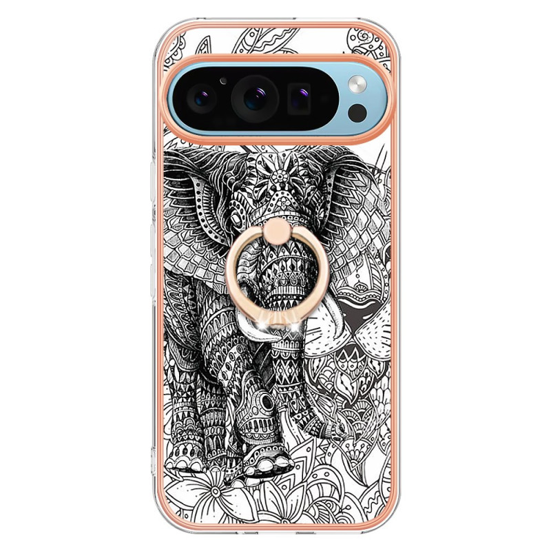 Google Pixel 9 Pro XL Suojakuori
 Totem Elephant Ring jalusta