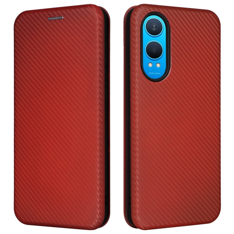 Flip Cover OnePlus Nord CE 4 Lite 5G Hiilikuitu