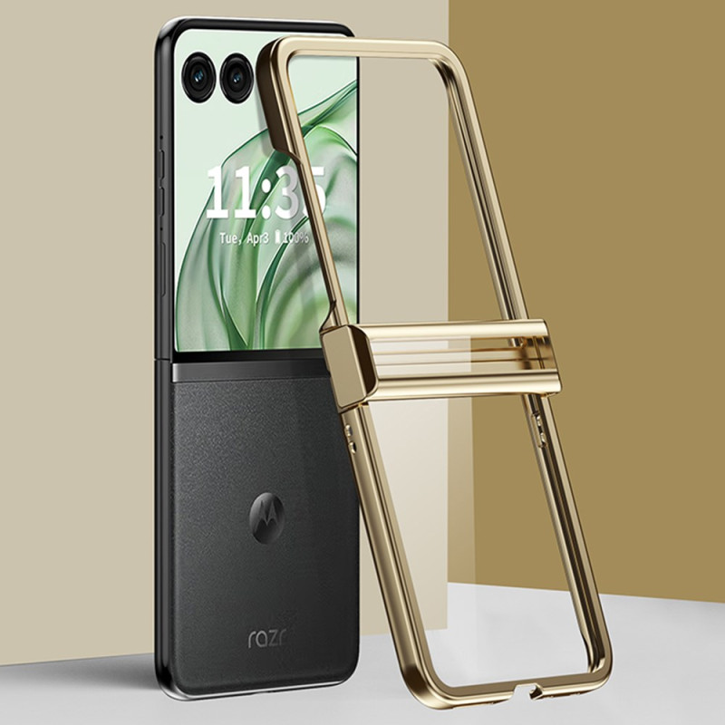 Kansi Motorola Razr 50 Ultra Läpinäkyvä
Metal Effect Edge -reuna